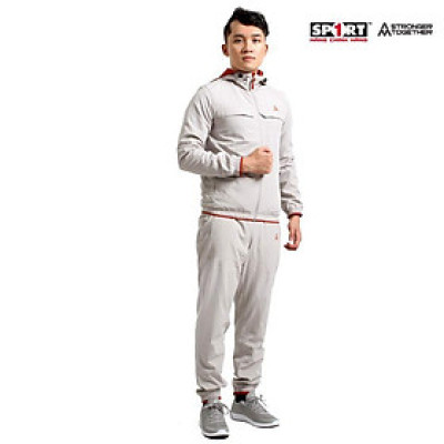 Bộ gió nam AM mũ lé DK.Orange MWS003 - Màu LT.Grey