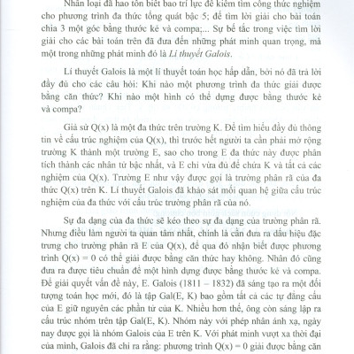 Cơ Sở Lí Thuyết Galois