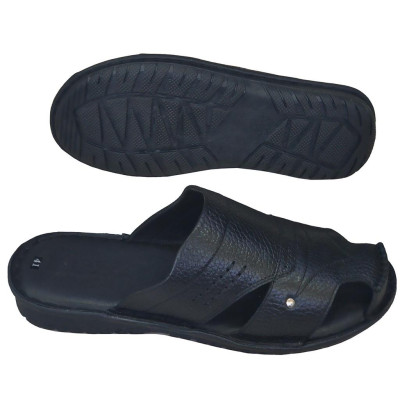 Dép Bít Mũi Nam Da Bò Thật TiTi ĐÔ Cao Cấp GSB2088d