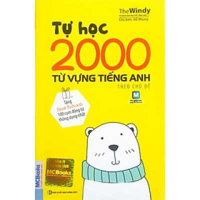 Sách - Tự Học 2000 Từ Vựng Tiếng Anh Theo Chủ Đề - MCBooks