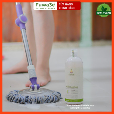 [Can 10L tiết kiệm] Nước lau sàn hữu cơ enzyme sinh học từ vỏ dứa Fuwa3e - hương SẢ CHANH