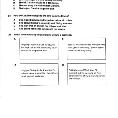 Cambridge Preliminary English Test 5 Student