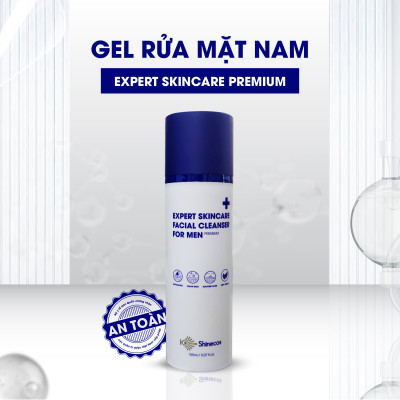 Gel Rửa Mặt Nam Sạch Nhờn, Sáng Da Expert Skincare Premium