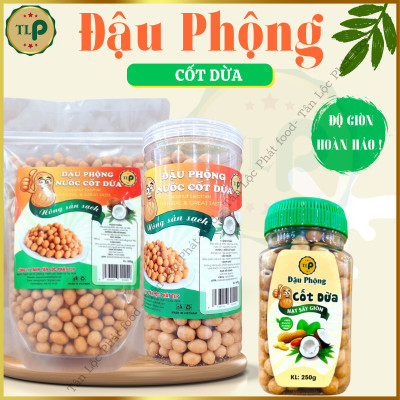 ĐẬU PHỘNG CỐT DỪA TÂN LỘC PHÁT COMBO 1KG - MỖI HŨ 500G