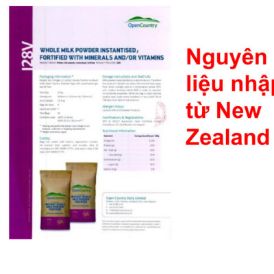 Sữa tiểu đường và đái tháo đường gluna 800g TOPTEN milk MilkMilk