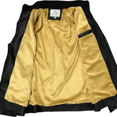 ÁO KHOÁC DA NAM LÓT LÔNG CAO CẤP