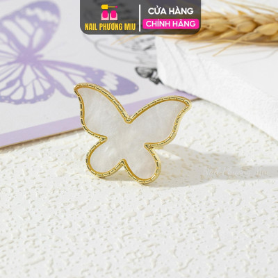 Nhẫn Pha Sơn Vẽ Móng, Nhẫn Pha Màu Nhựa Làm Nail Tiện Lợi, Xoay 360 Độ Điều Chỉnh Linh Hoạt Chuyên Dùng Cho Thợ Làm Nail