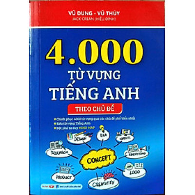 4.000 từ vựng Tiếng Anh theo chủ đề