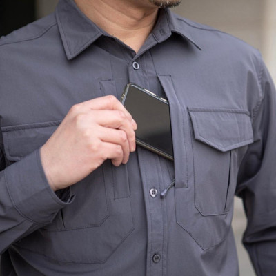 Áo sơ mi chiến thuật co giãn_nhanh khô_dã ngoại_phượt