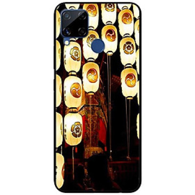 Ốp lưng dành cho Realme C15 mẫu Phố Đèn Lồng