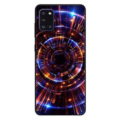 Ốp lưng dành cho Samsung A31 mẫu Vòng Tròn Vàng Xanh