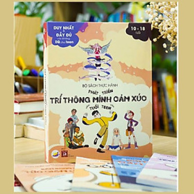 Bộ sách Thực hành và phát triển trí thông minh cảm xúc tuổi teen 10-18 tuổi _ Cô Phan Hồ Điệp