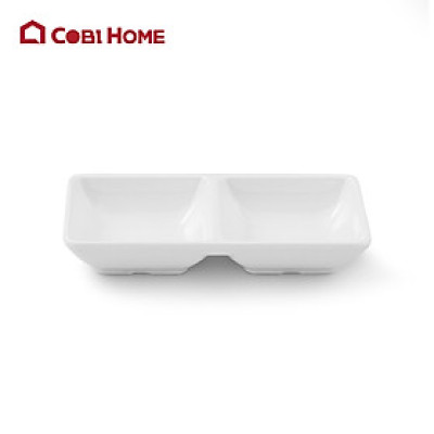 dĩa chấm chia ngăn bằng nhựa melamine cao cấp 378268/378269. NHẬP KHẨU VÀ PHÂN PHỐI CHÍNH HÃNG COBI HOME.