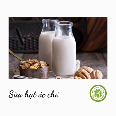 [COMBO] 2 Túi 500G Nhân Hạt Óc Chó Vàng Real Food Làm Sữa Hạt & Làm Snack Giàu Omega-3, Tốt Cho Não & Tim