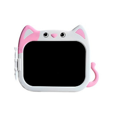 Bảng viết chữ thông minh đa sắc - Mèo hồng