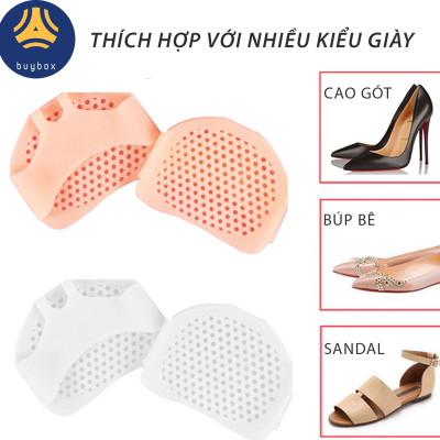 Combo 5 cặp vớ silicone tổ ong đệm êm lòng bàn chân phía trước - BBPK67_5