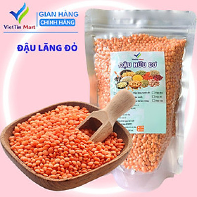 Đậu Lăng Đỏ Hữu Cơ Viettin Mart 500g