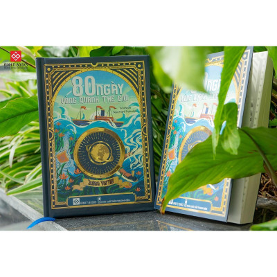 Sách - 80 Ngày Vòng Quanh Thế Giới - Bìa Mềm - Jules Verne - Đinh Tị Books