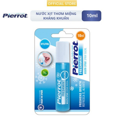 [ Mua 2 tặng 1 ] Xịt thơm miệng, diệt khuẩn PIERROT MOUTH SPRAY 10ml
