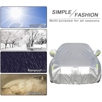 Bạt phủ xe Mitsubishi Outlander, Xpander, Attrage, Pajero, Triton áo trùm che phủ xe hơi, bạc phủ trùm oto vải dù oxford