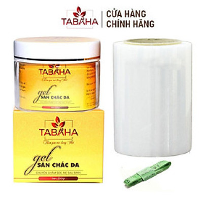 Gel Săn Chắc Da Tabaha 250g Tặng Màng Quấn Bụng Hỗ Trợ Giảm Mỡ
