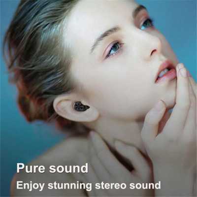 CINCATDY Tai Nghe Bluetooth Earbuds Gaming Headset True Wireless Headphone Dock Sạc có Led Báo Pin Kép K-03