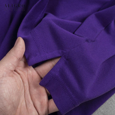 Áo polo nam - form to cộc tay ALGPLO27 màu tím