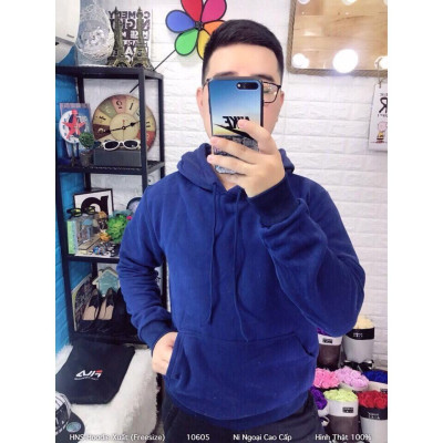 Áo khoác nam nỉ chống nắng Hoodie Trơn - A232