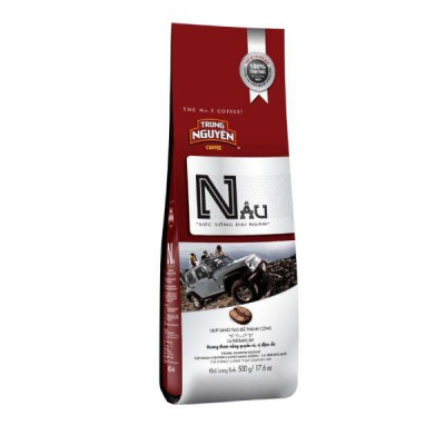 Cà Phê Trung Nguyên Legend Chữ N Nâu Sức Sống - Bịch 500gr - Cà Phê Rang Xay Pha Phin Dịu Nhẹ, Vị Cân Bằng, Đắng Vừa