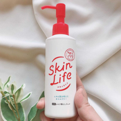 Gel Tẩy Trang Cow Skinlife Facial Make-Up Removing Gel Làm Sạch Sâu Và Ngừa Mụn 150g (Combo 150g Và Set 24ml)