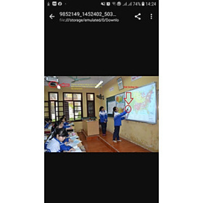 Thiết bị dạy học Online (Upointer3 kèm phần mềm giảng dạy) hành chính hãng