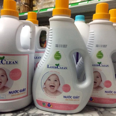 Nước giặt hữu cơ Layer Clean 2 lít  hương nước hoa