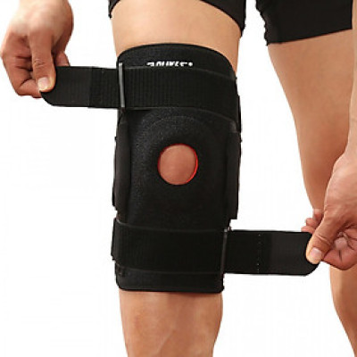 Đai Hỗ Trợ Khớp Gối Có Thanh Nhôm Trợ Lực Cao Cấp Sport Knee Protector AOLIKES YE-7907 - Hàng Chính Hãng
