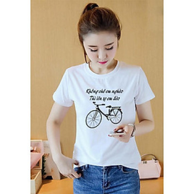 Áo thun nữ Xinh Xinh (Vải Tốt mặc Thoáng Mát)