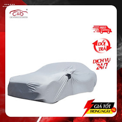 Bạt Phủ Ô Tô CIND CK-102 4 Chỗ Lớn Size E 2 Lớp PVC