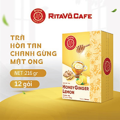 Trà hoà tan Rita Võ Chanh gừng mật ong [12góix18g]