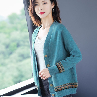 Áo Cardigan Nữ Họa Tiết Xinh Thời Trang Korea Haint Boutique Ak36