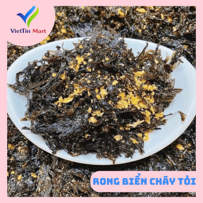 Combo 6 Hũ Rong Biển Cháy Tỏi Viettin Mart 70G