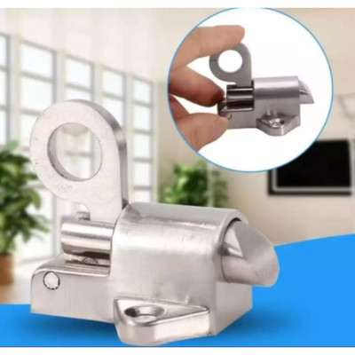 Chốt Khóa Gài Cửa Tự Động KUNBE Phù Hợp Cửa Sổ, Cửa Tủ Quần Áo, Chuồng Vật Nuôi Bằng Hợp Kim Nhôm