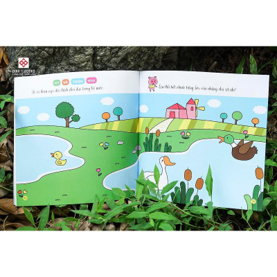 Sách - Bóc Dán Giúp Trẻ Phát Triển Nhận Thức Đầu Đời - Cho Trẻ Từ 3 - 6 Tuổi - Đinh Tị Books