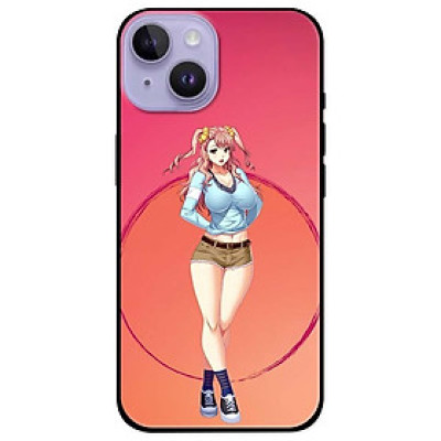 Ốp lưng dành cho Iphone 14 - Iphone 14 Plus - Iphone 14 Pro - Iphone 14 Pro Max - Anime Cô Gái Áo Xanh