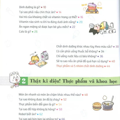 Quiz! Khoa Học Kì Thú - Thực Phẩm Dinh Dưỡng (Tái Bản 2024)