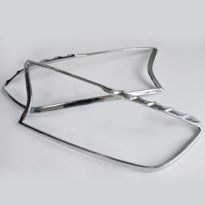 BỘ ỐP TRANG TRÍ VIỀN ĐÈN TRƯỚC MẠ CROM DÀNH CHO XE FORD RANGER 2016-2019