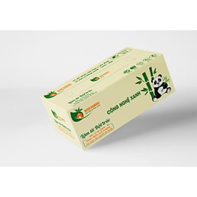 Hộp giấy rút  WOOD BAMBOO 180 tờ 2 lớp