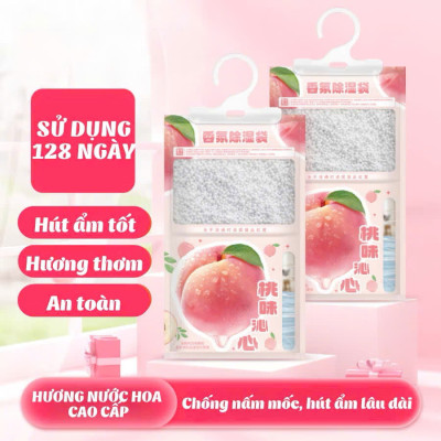 SET 2 Túi Hút Ẩm Mùi Thơm Nước Hoa 2 Ngăn Siêu Thấm - Chống Mốc, Để Tủ Quần Áo, Tủ Giày - HÀNG CHÍNH HÃNG MINIIN