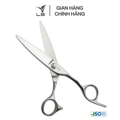 Kéo chuốt tóc LS lưỡi cong một lưỡi sắc offset vênh đỡ ngón cố định CS13M