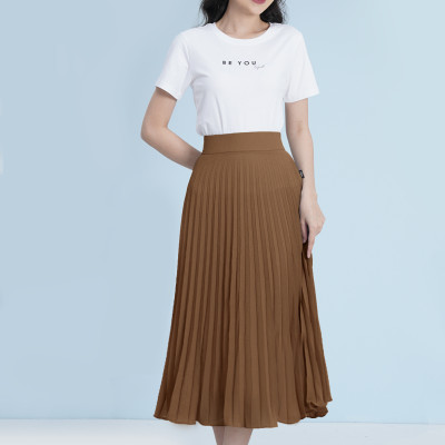 Chân Váy Xếp Ly Cao Cấp Dáng Dài Luperi LFCV5120 Loại Ly To