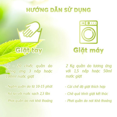 Nước giặt sinh học SONA 4.2L giặt xả quần áo 2 trong 1 hương hoa tự nhiên 