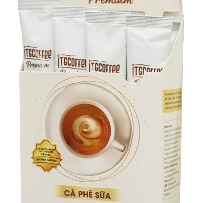 Cà phê sữa hòa tan Signature - ITGCOFFEE PREMIUM - Hộp 240g (12 gói x 20g)