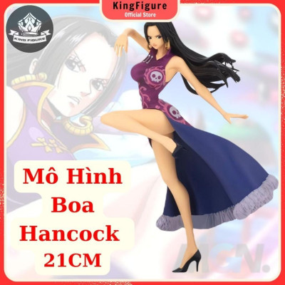 Mô Hình Boa Hancock Nữ Hoàng Hải Tặc 21CM - Mô hình One Piece Cao Cấp, Figure Mô Hình Anmie One Piece Luffy Vua Hải Tặc